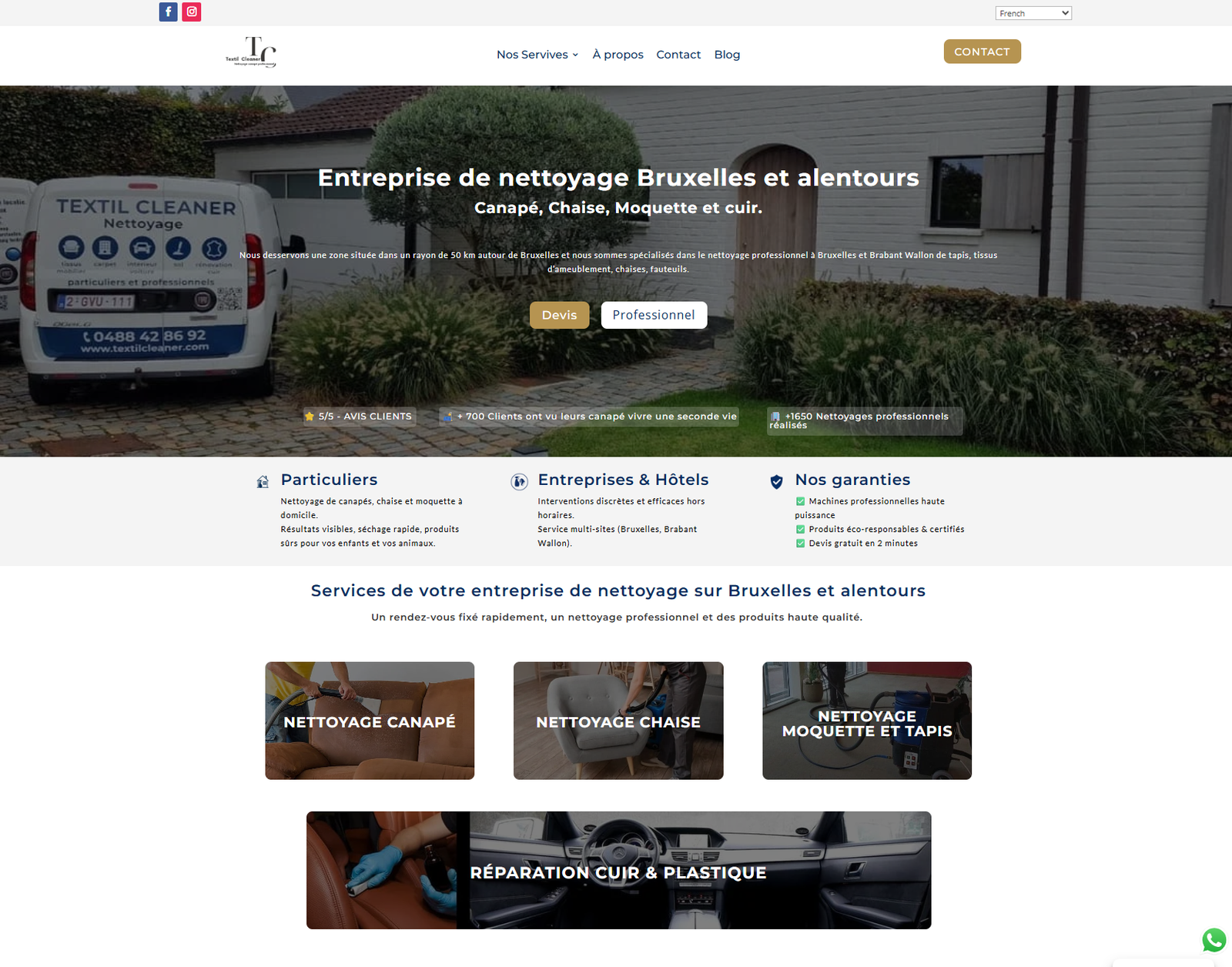 entreprise de nettoyage