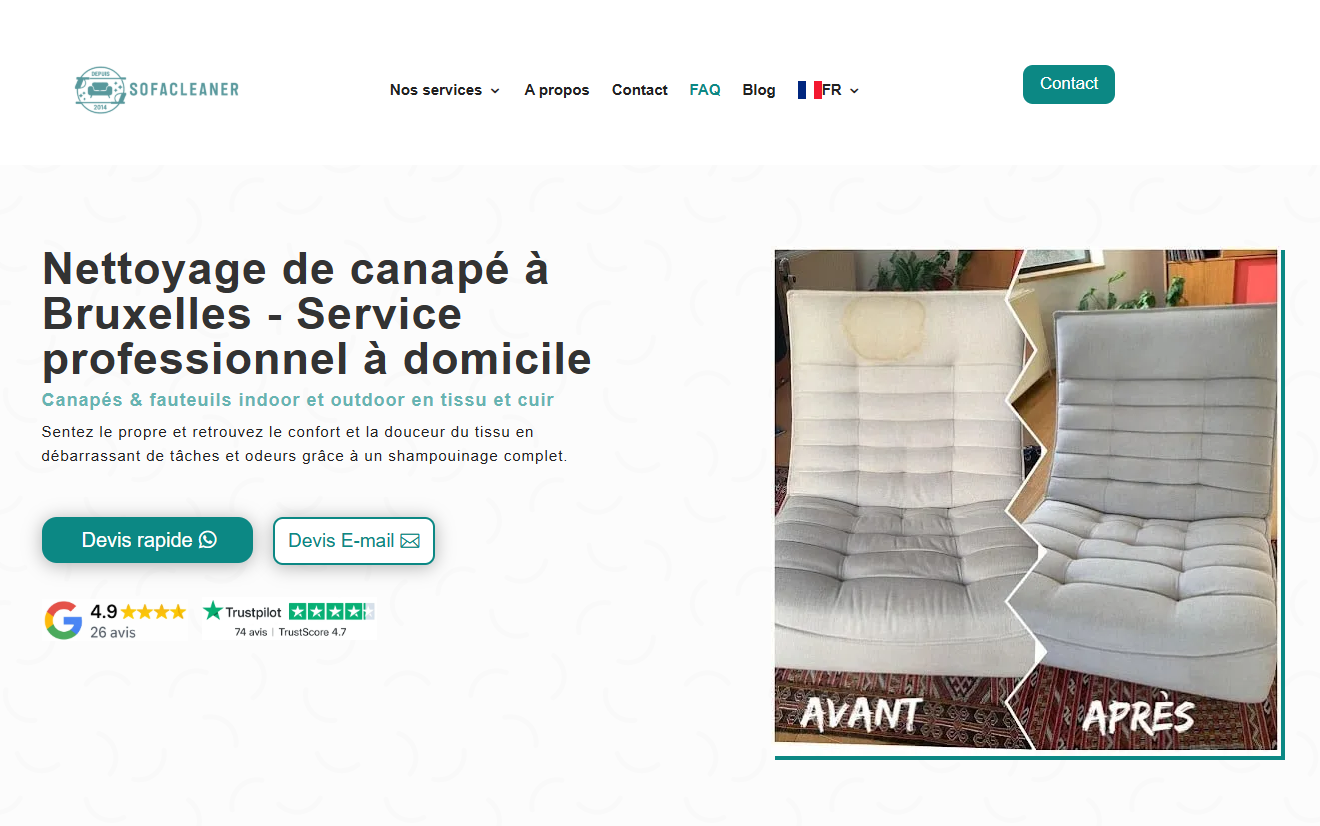  entreprise de nettoyage 